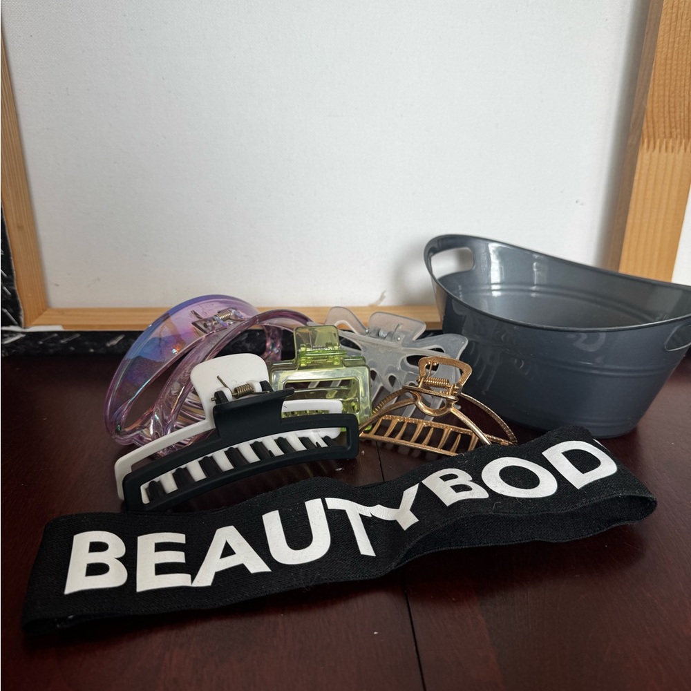 Assorted Hair Clips and Headband Set